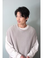ランプ 柏(Lamp)&nbsp;センターパート 刈り上げショートマッシュ