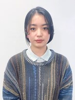 モリオフロムロンドン 松戸店(Morio from London)&nbsp;【松戸 藤原】ぱつっとボブ前髪あり