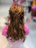 ハナココ 水戸店(hana Coco)&nbsp;ゆるふわハーフアップ