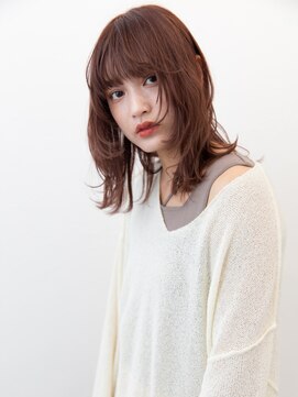 マウロア(MAULOA) 【MAULOA】ナチュラルウルフ　オレンジブラウン