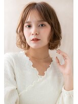 カバーヘアアンドスパ ブリス 浦和(COVER HAIR&SPA bliss)&nbsp;ミルクティーアッシュゆるふわ大人ボブパーマZ浦和20代30代40代