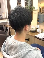 コアフィールフィス(COIFFURE fils)&nbsp;【見附　今町】動きのある刈り上げマッシュ