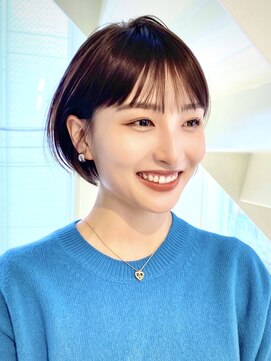 アンク(ank) 大人可愛いナチュラルショート◎丸みショート☆ミニボブ20代30代