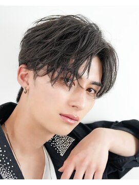 オーシャントーキョー 心斎橋(OCEAN TOKYO WEST) スパイラルカルマパーマセンターパートウルフ