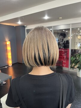 アイズ 渋沢(AIZU) アンブレラカラーインナーカラーブリーチダブルカラー