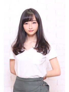 ジーン 東大宮店(geen) 『geen』ウェットカラーで艶感UP！働く大人女性のセミロング