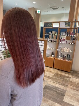 ノート ヘアーサロン(NOTE HAIR SALON) うる艶チェリーピンク