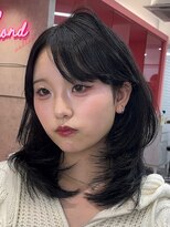 ロンドヴァリー 渋谷店(Lond vallee)&nbsp;ミディアム韓国レイヤー