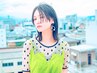 【カラー】白髪ぼかしハイライト＋フルカラー＋カット￥14580