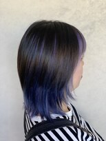 アンドモア(and MORE)&nbsp;Wカラーバイオレット