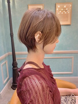 ロンドグロワール 大宮(Lond Gloire) イメチェン外ハネボブ美髪ワイドバングレイヤーショート/大宮