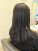 オリーブパールのレイヤースタイル