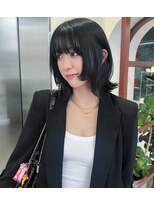 ソピ バイ インビテーション(sopi by invitation)&nbsp;ミディアムウルフ/顔まわりカット/フェイスレイヤーRINA