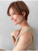 ナチュラルカールワンカール結べるボブ薄めバング#303f0617