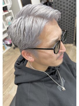 リア(Li'a) 【青木陽典】シルバー/ホワイトグレー/シルバーグレー/ブリーチ