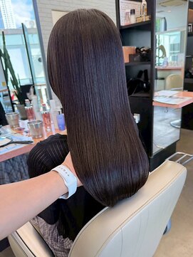 ディフィーノ 青山(DIFINO) 【DIFINO 青山】透明感カラー/艶髪ストレート/髪質改善