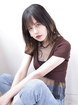 コージー(cozy) レイヤーボブ/インナーカラー