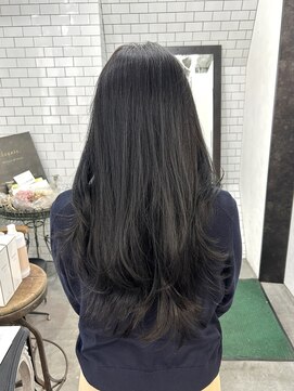 レガーレ(Legare) 【広島韓国ヘア】韓国ハッシュカット×就活ブルーブラック