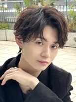 エデアンホンテン メンズサロン(EDEAN 本店 (旧:EDEAN 上通)) 熊本フェザーパーマメンズショートツイストスパイラル波巻き