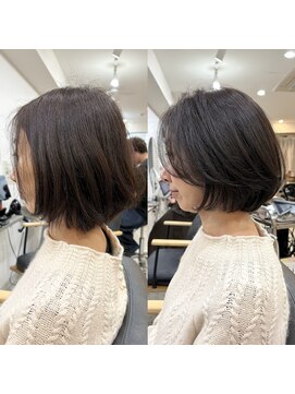 メモリーズ 銀座(Memories) 30代40代50代白髪ぼかし丸みショートくびれショート
