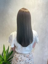 ルページ 千葉(lpage)&nbsp;髪質改善/顔周りレイヤーカット/グレージュ[千葉/千葉駅]