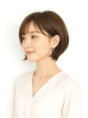 ☆お客様スタイル☆【艶カラーショート／二俣川／二俣川駅】