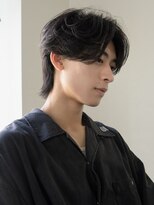 ディッセンバー 神宮前(December) ニュアンスルーズパーマフェザーウルフ波打ちセンターパート渋谷