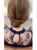 結婚式ヘアセット