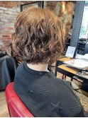 似合わせショートパーマ