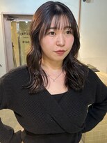 ハル ヘアスタジオ(haRu hair studio)&nbsp;艶ブラウンベージュ×レイヤー