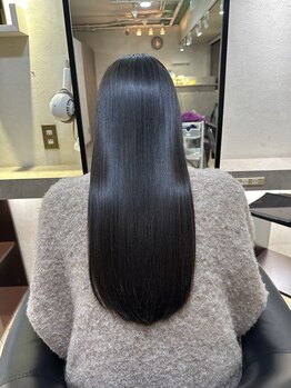 アミーベルレーヴ(AMI a BELLE Reve)の写真/【髪質改善専門店】約100万人のお悩みを解決!高濃度な美容成分をたっぷり浸透させる独自のストレートエステ