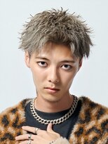ルースト 南堀江店(ROOST) MEN’S/リバースセンターパート/ニュアンスパーマ/南堀江