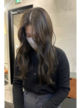 ニール 名古屋 伏見 丸の内(NEELU) 【RIE】柔らかグレージュウェーブ