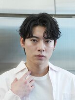 レタッチバイフィフス(RETOUCH by fifth) 原宿ルーズパーマ波巻きツイストスパイラルパーマセンターパート