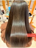 髪質改善ストレート×ロング
