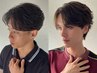【ご新規様限定】men'sカット＋フェザーパーマ 【京都/メンズ】