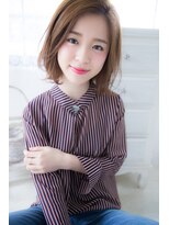 アンジュ ヘアー(Ange hair)&nbsp;アンジュヘアー　大人かわいい無造作ボブ
