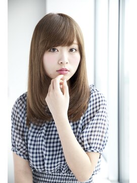 ヘアメーク マーサ 成田ユアエルム店(Hair Make MASA) 成田ユアエルム内♪小顔に見える☆ストレートセミディ