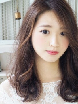 ヘア ジュレ ドゥ(hair jurer deux) 【ヘアジュレドゥ 花井】 フォギーベージュで可愛いセミディ☆