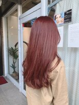 モールヘア 武庫之荘店(MOOL hair)&nbsp;ブロッサム×ピンクカラー/ミルクティーピンク/レイヤーロング