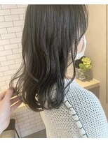 バリー(VALLEY)&nbsp;【VALLEY hair care&spa】暗髪カーキグレージュ