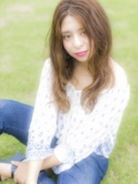 アジールヘア 北千住駅西口店(agir hair) ゆるふわヘルシーウェーブ♪【北千住】北千住学割U24