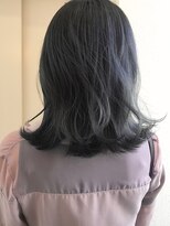 ヘアーデザイン シュシュ(hair design Chou Chou by Yone)&nbsp;☆chouchou☆ブルーグレージュ×ゆるふわボブ