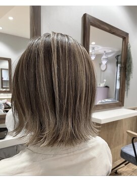 ペスカ 立川店(pesca) ハイトーン　ショートレイヤーボブ×PESCA【ペスカ】立川,立川駅