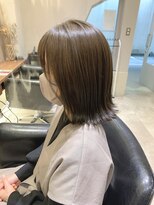 シェル 国分寺(shell)&nbsp;ブリーチなし☆オリーブグレージュ