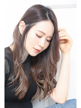 トロン(tronc) 大人可愛い20代30代40代小顔フェミニンロング ウェーブA2