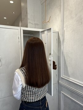 アド(ad) 髪質改善/縮毛矯正/イルミナカラー/tokioトリートメント