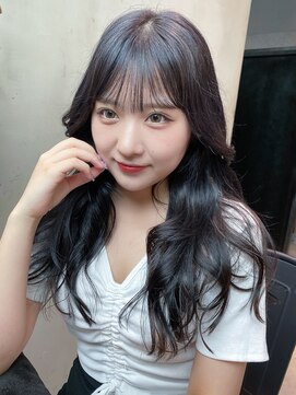 アイティーバイアルバム 藤沢店(IT by ALBUM) 暗髪ロング_ショコラアッシュヘルシースタイル_ba419721