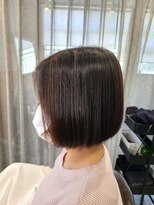 アニュー ヘア アンド ケア(a New hair&care)&nbsp;20代30代40代ストレートボブリップラインラベンダーベージュ