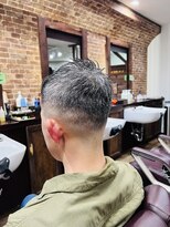 ラボーテイサミヘアーイースト(La.beaut'e ISAMI HAIR EAST) MEN’S HAIRハイライトマッシュパーマ〈理容室〉東浦和メンズ